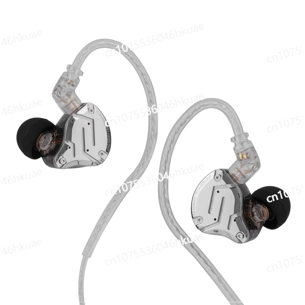 KZ ZS10 Pro 4BA+1DD 5 Driver in Ear Monitor Wired Earbuds Earphones wired earphones headphones wired gaming auricolari in-ear