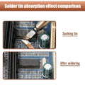 1.0-4.0mm Desoldering Mesh Braid Tape Copper Welding Point Solder Remover  Wire Soldering Wick Tin Lead Cord Flux For Soldering